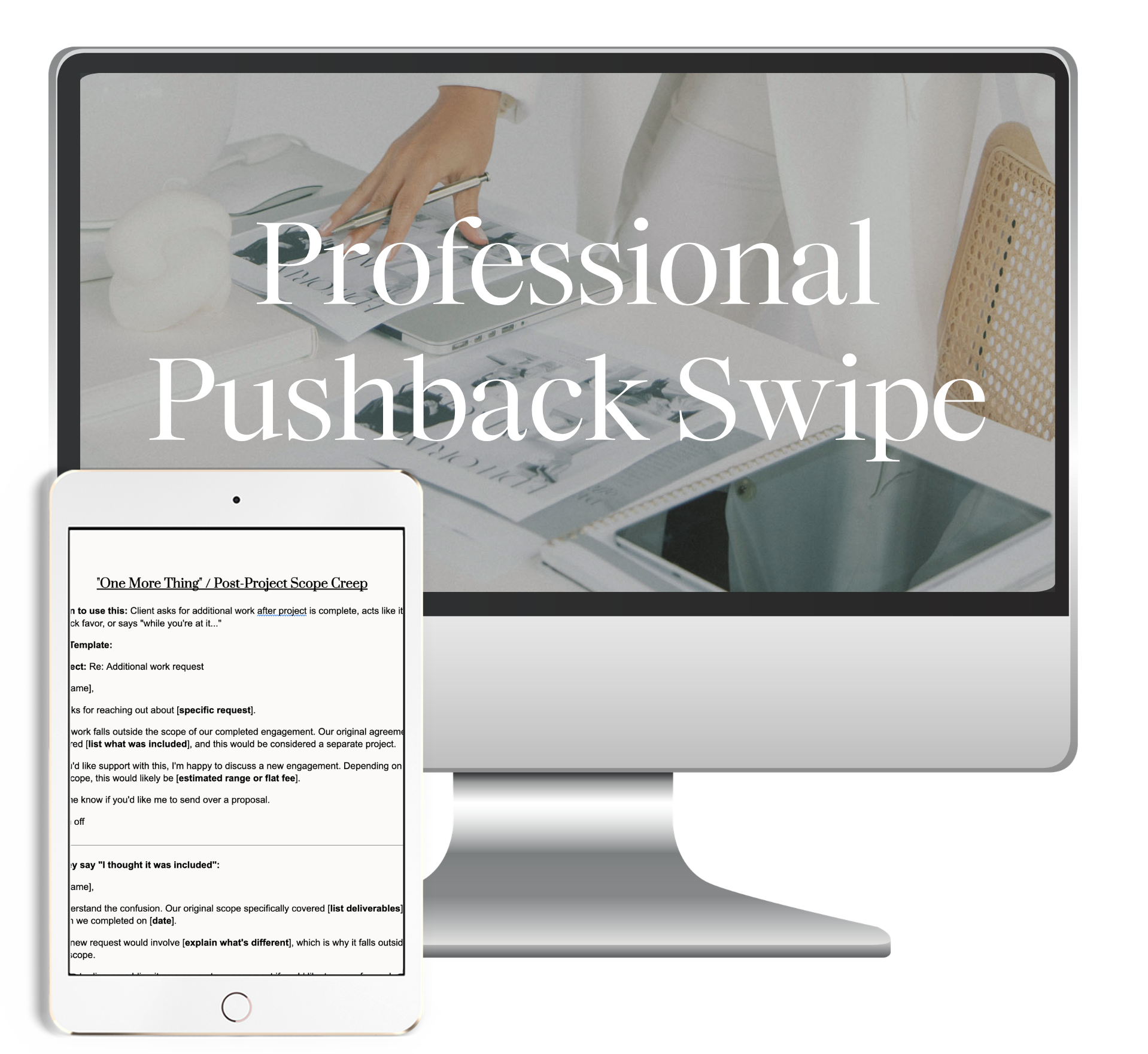 Professional Pushback Swipe